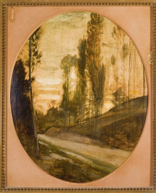 Strada in Savoia, 1859 - Galleria d’Arte Moderna Ricci Oddi, Piacenza